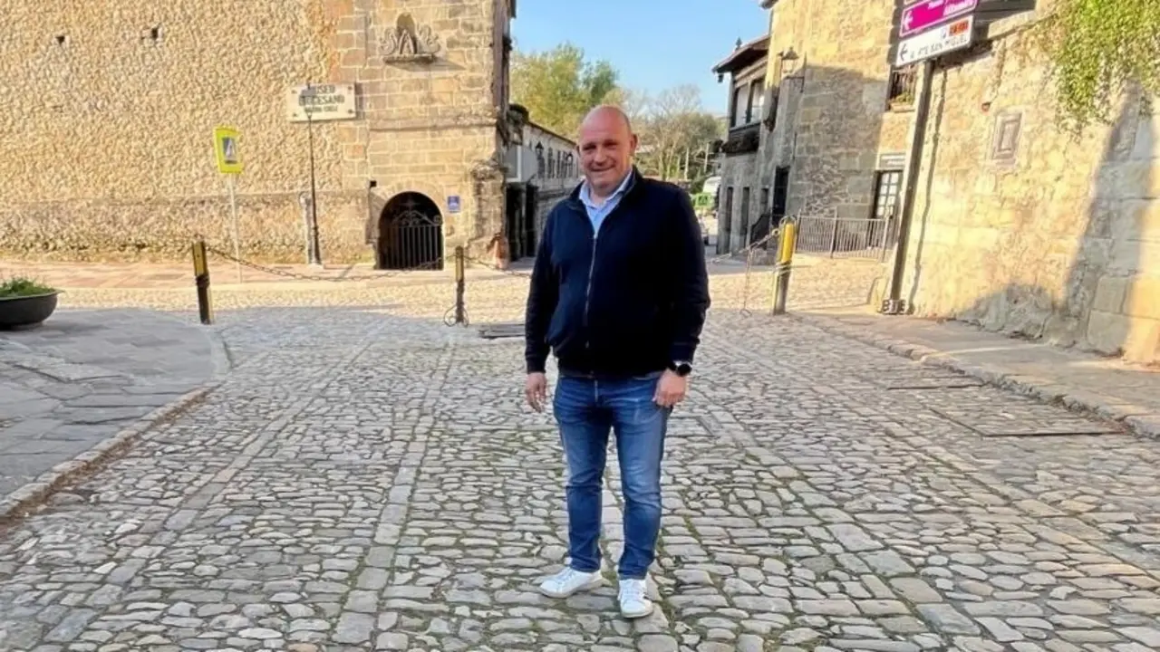 El exalcalde de Santillana del Mar, &Aacute;ngel Rodr&iacute;guez. / A.E