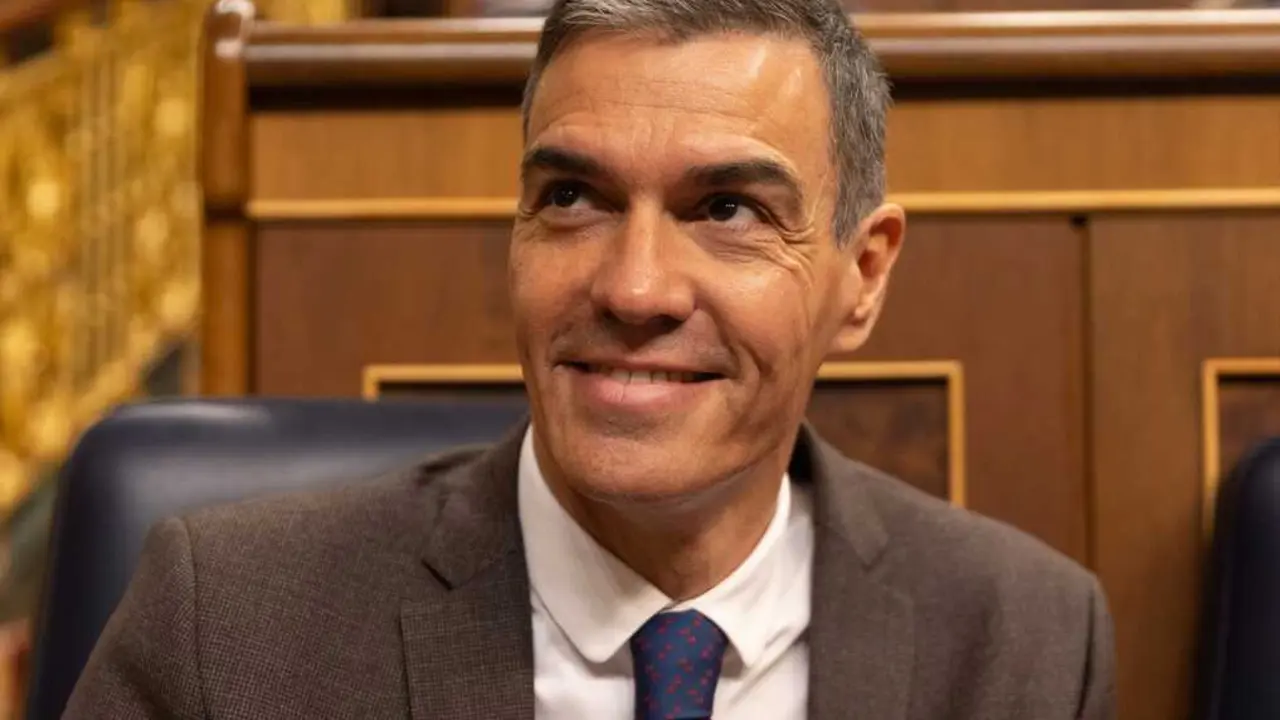 El presidente del Gobierno Pedro S&aacute;nchez, durante una sesi&oacute;n de control al Gobierno, en el Congreso de los Diputados. / Eduardo Parra