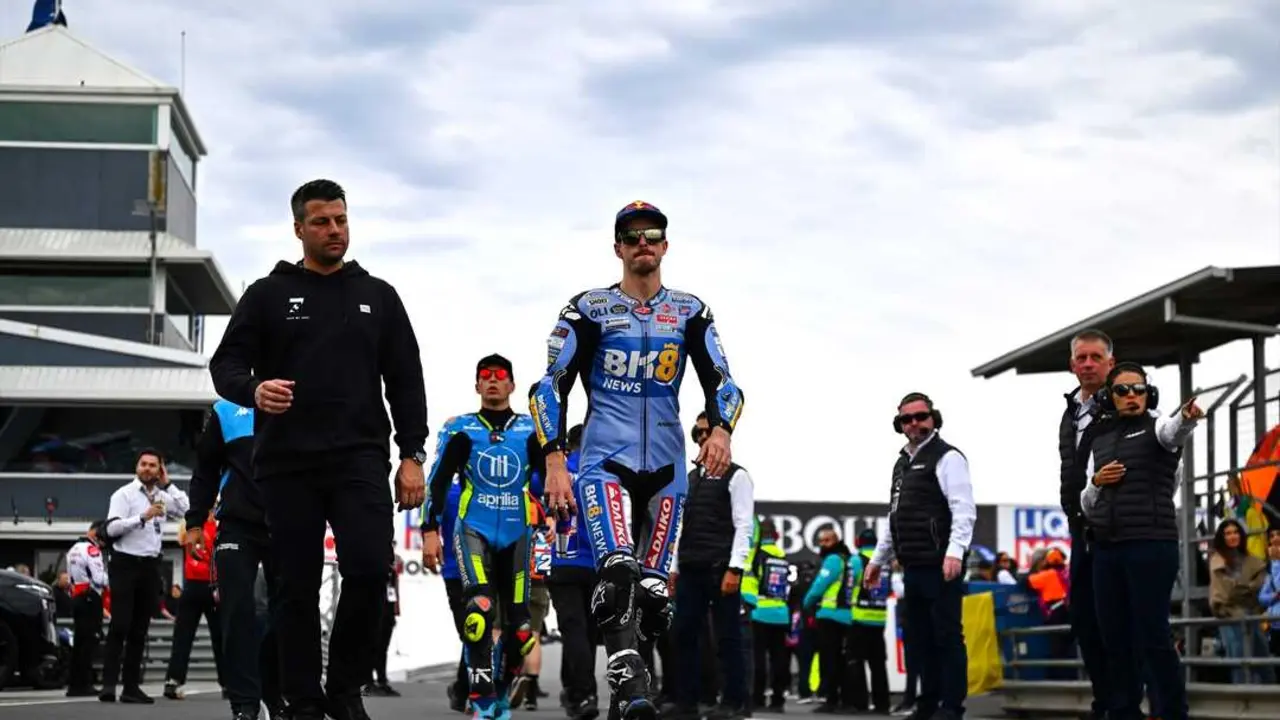&Aacute;lex M&aacute;rquez durante un GP. / EP