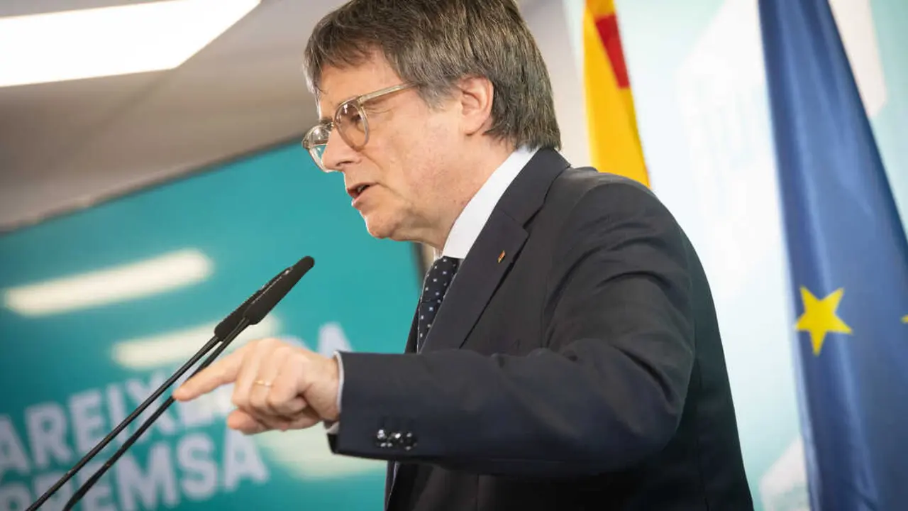 El presidente de Junts, Carles Puigdemont. / EP