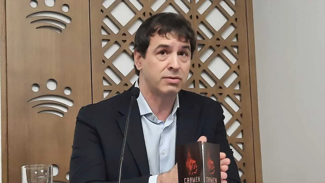 El hermano de Pedro S&aacute;nchez, David S&aacute;nchez, durante un acto. / EP