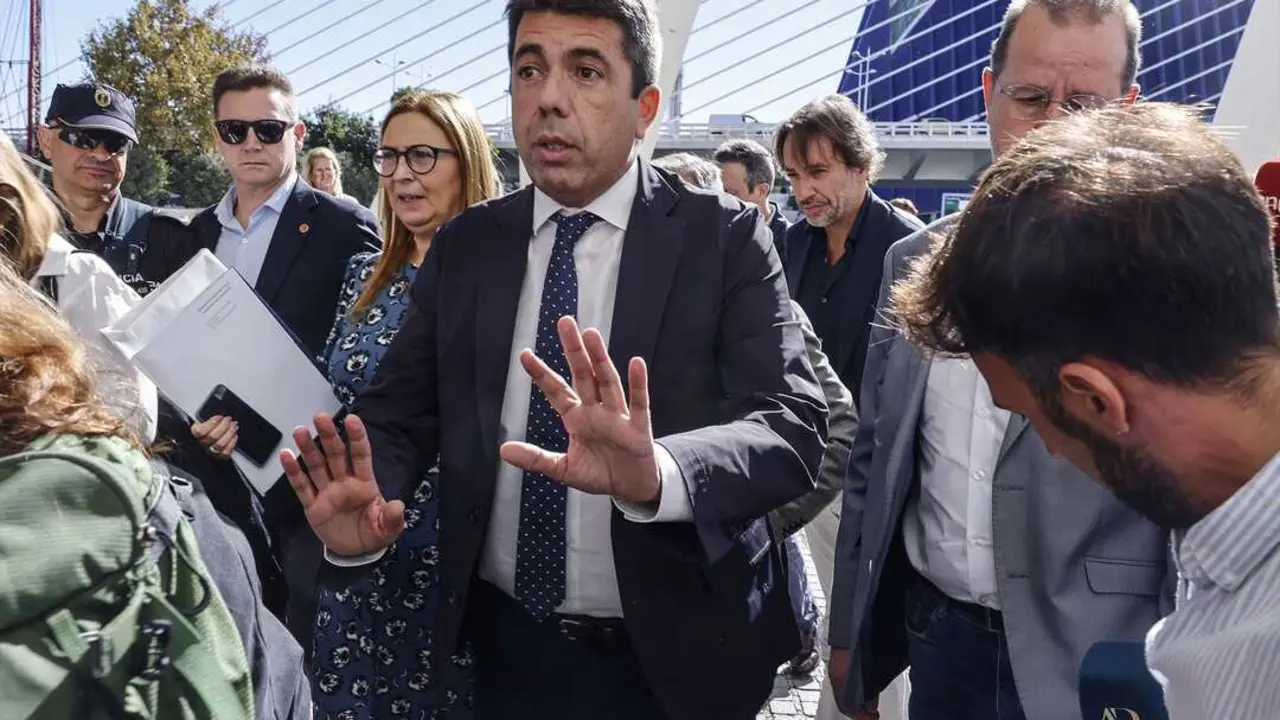 El presidente de la Generalitat valenciana, Carlos Maz&oacute;n. / Rober Solsona