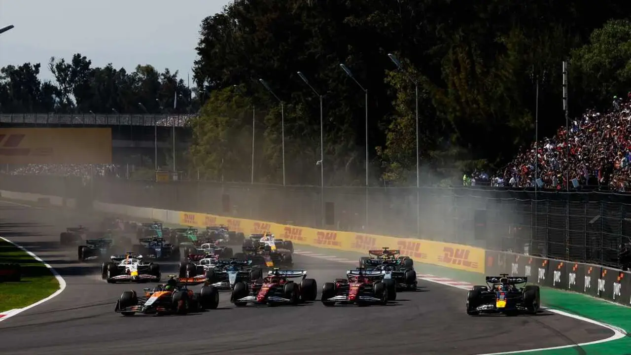 Los pilotos durante la carrera de M&eacute;xico. / EP