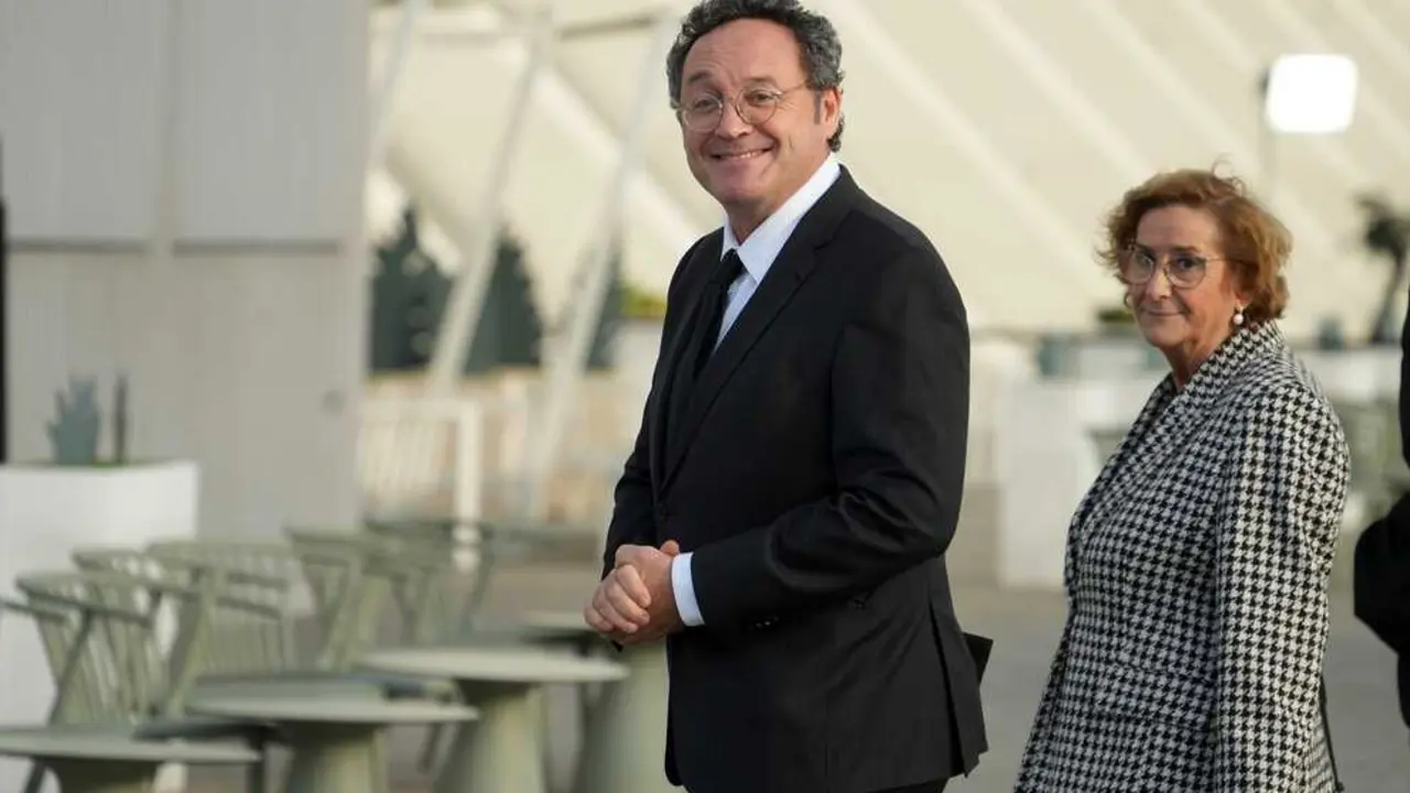 El fiscal general &Aacute;lvaro Garc&iacute;a Ortiz, a su llegada al homenaje a las v&iacute;ctimas de la dana. / Eduardo Manzana
