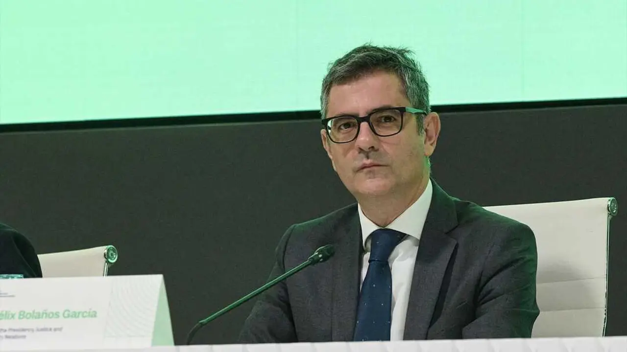 El ministro de la Presidencia, Justicia y Relaciones con las Cortes, F&eacute;lix Bola&ntilde;os. / Jes&uacute;s Hell&iacute;n
