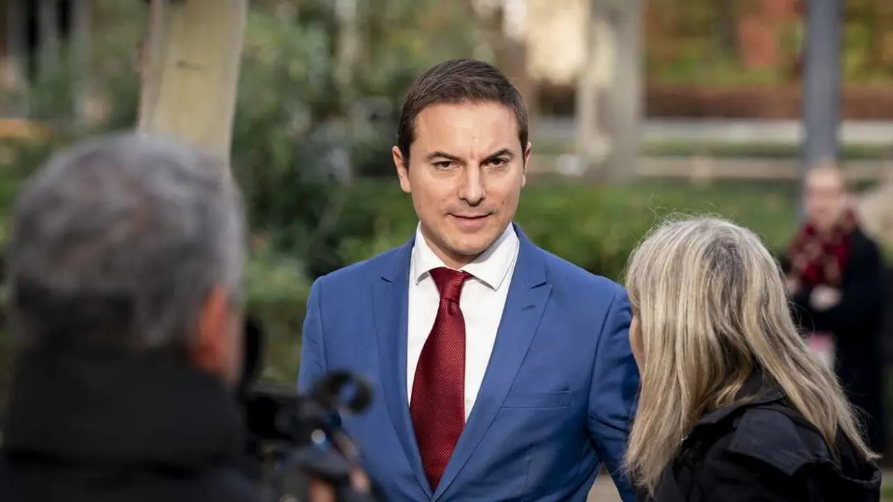 El ex Secretario General del PSOE Madrid, Juan Lobato Gandarias-S&aacute;nchez, a su llegada la segunda jornada del juicio al fiscal general del Estado. / A. P&eacute;rez Meca