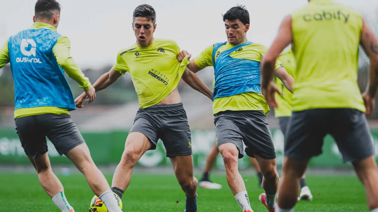 Una de las sesiones de entrenamiento del equipo de esta semana. / RRC