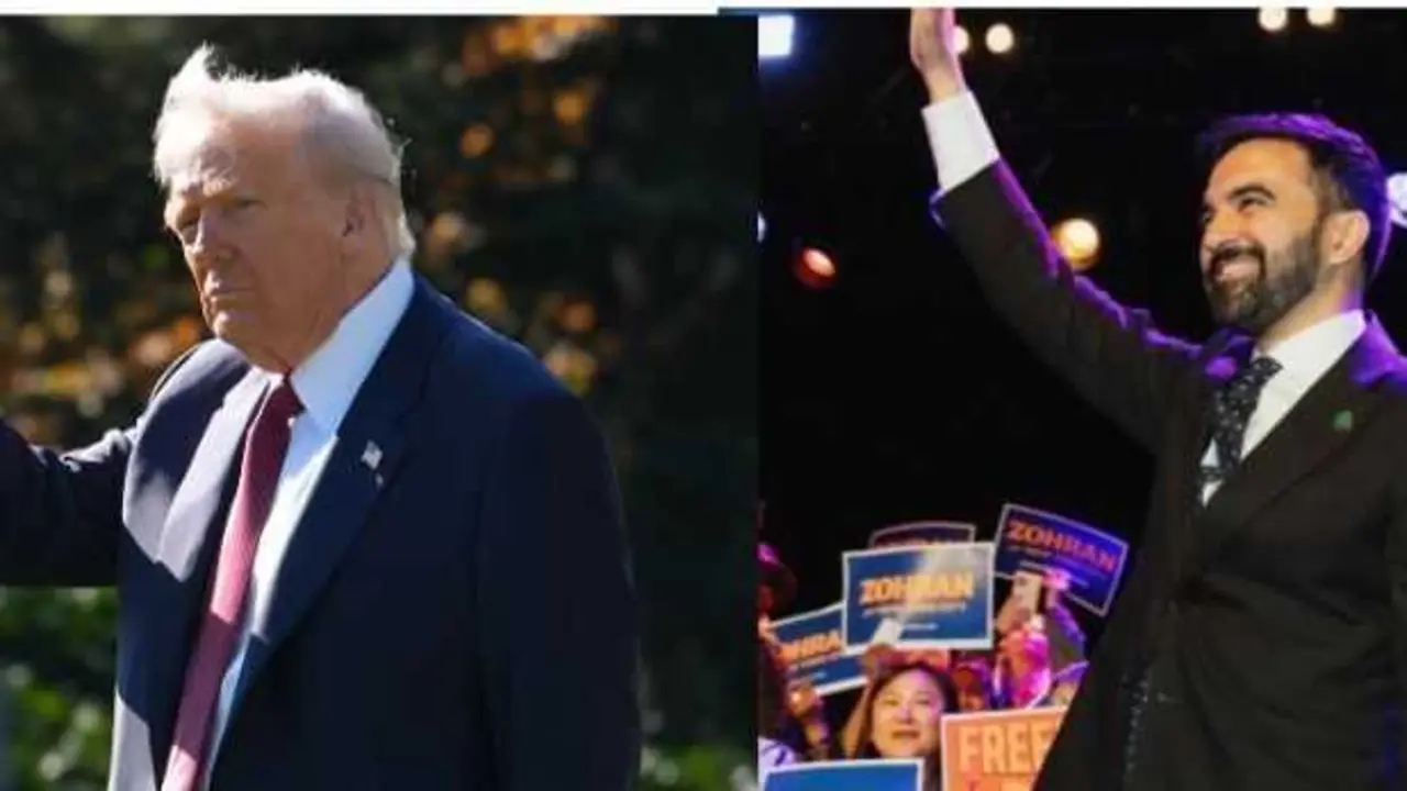 Donald Trump y el nuevo l&iacute;der comunista de Nueva York. / EP