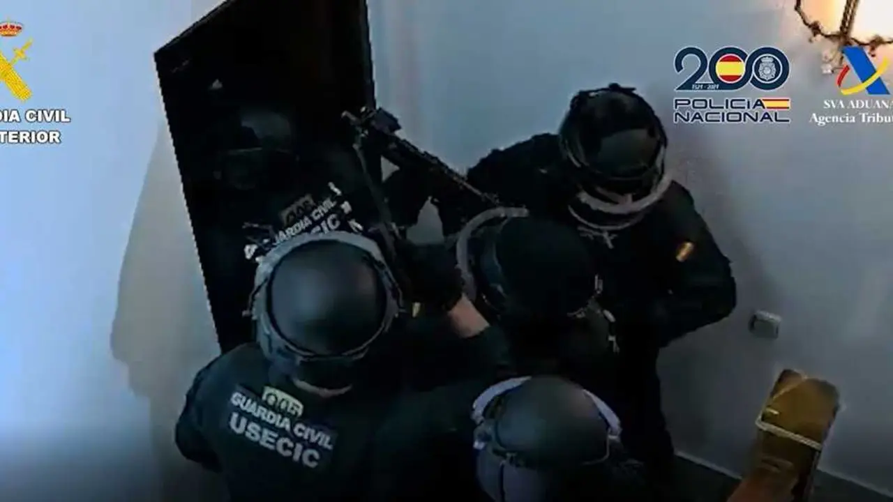 Agentes de la Polic&iacute;a Nacional, la Guardia Civil y la Direcci&oacute;n Adjunta de Vigilancia Aduanera. / P.N.