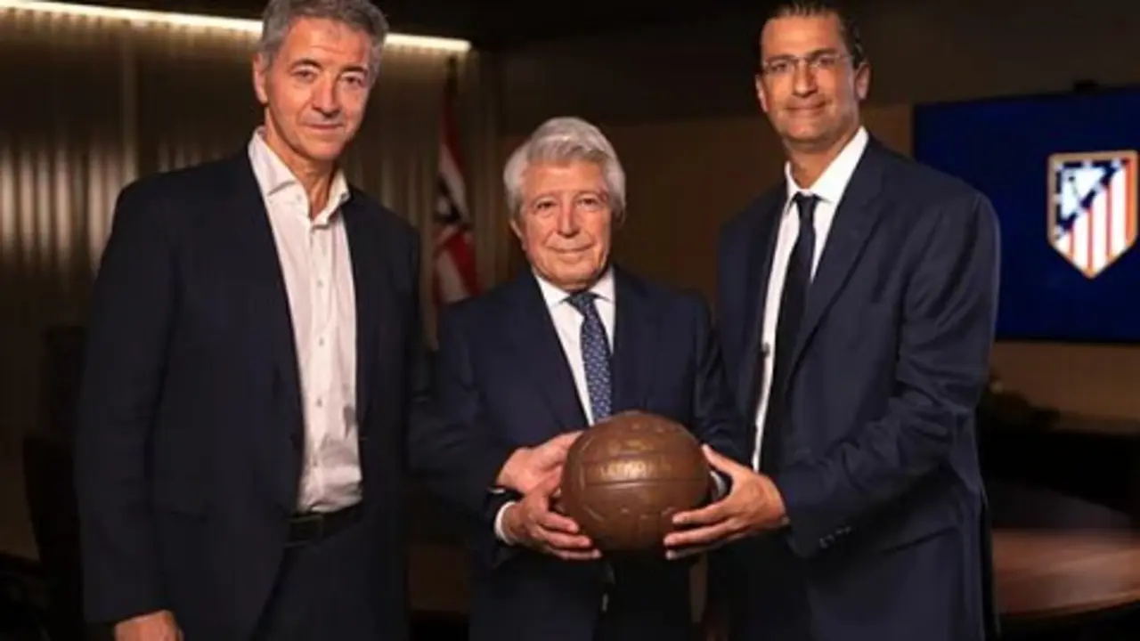 Miguel &Aacute;ngel Gil, Enrique Cerezo y Robert Givone de Apollo.ATM