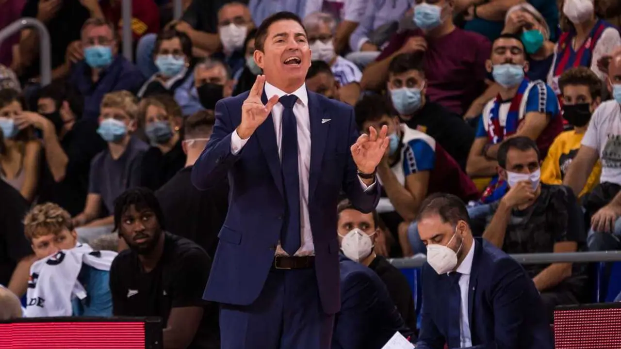 Xavi Pascual durante un partido. / EP