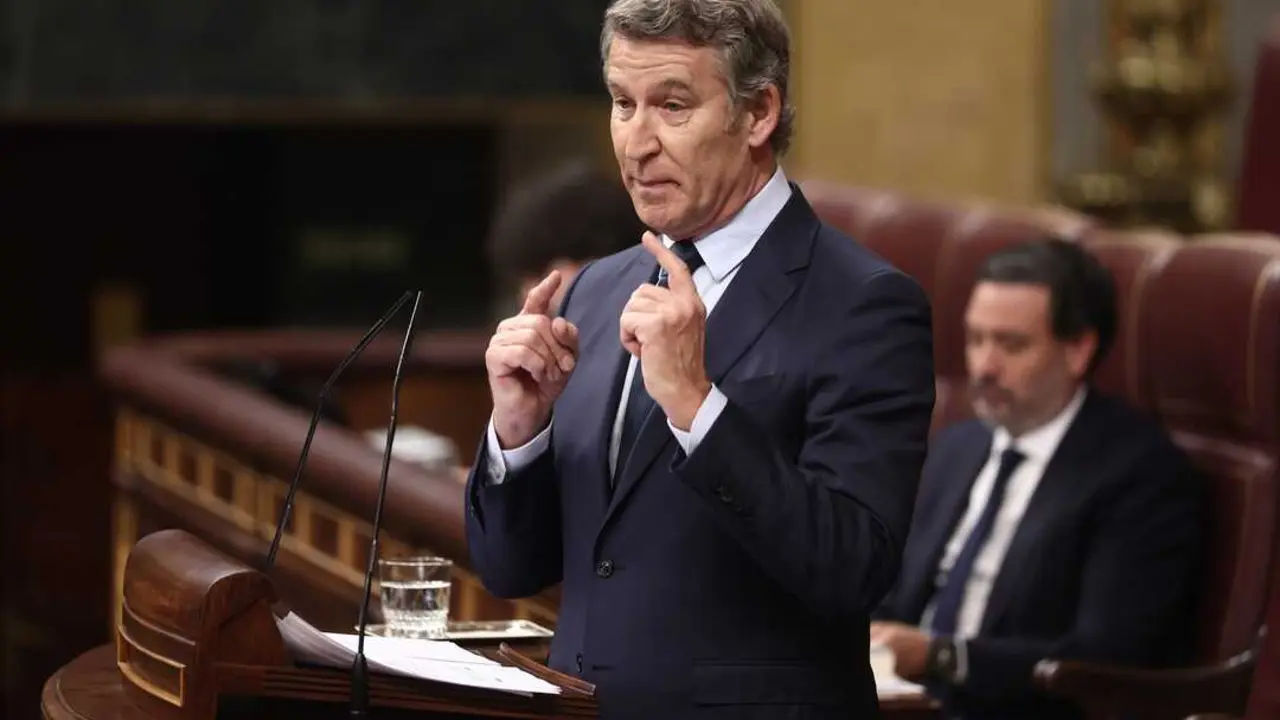 El presidente del Partido Popular, Alberto N&uacute;&ntilde;ez Feij&oacute;o. / Eduardo Parra