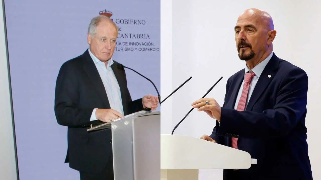 De izquierda a derecha, Eduardo Arasti y C&eacute;sar Pascual. / EP
