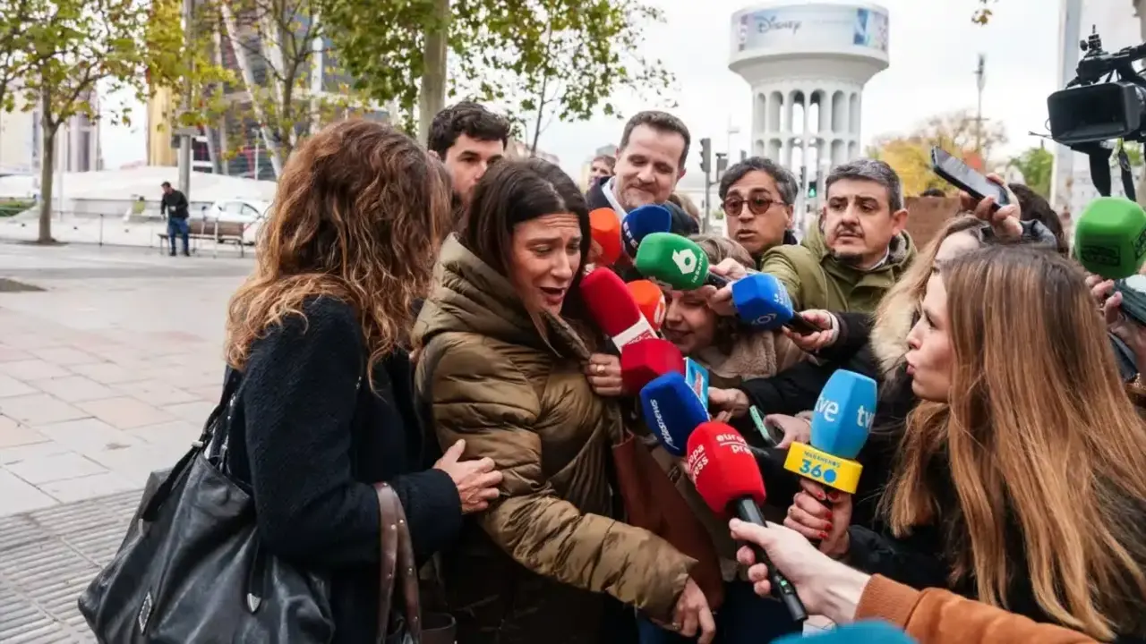 Leire D&iacute;ez a su llegada a los juzgados de Plaza de Castilla para declarar por el caso &lsquo;Leire D&iacute;ez&rsquo; | Europa Press/Matias Chiofalo