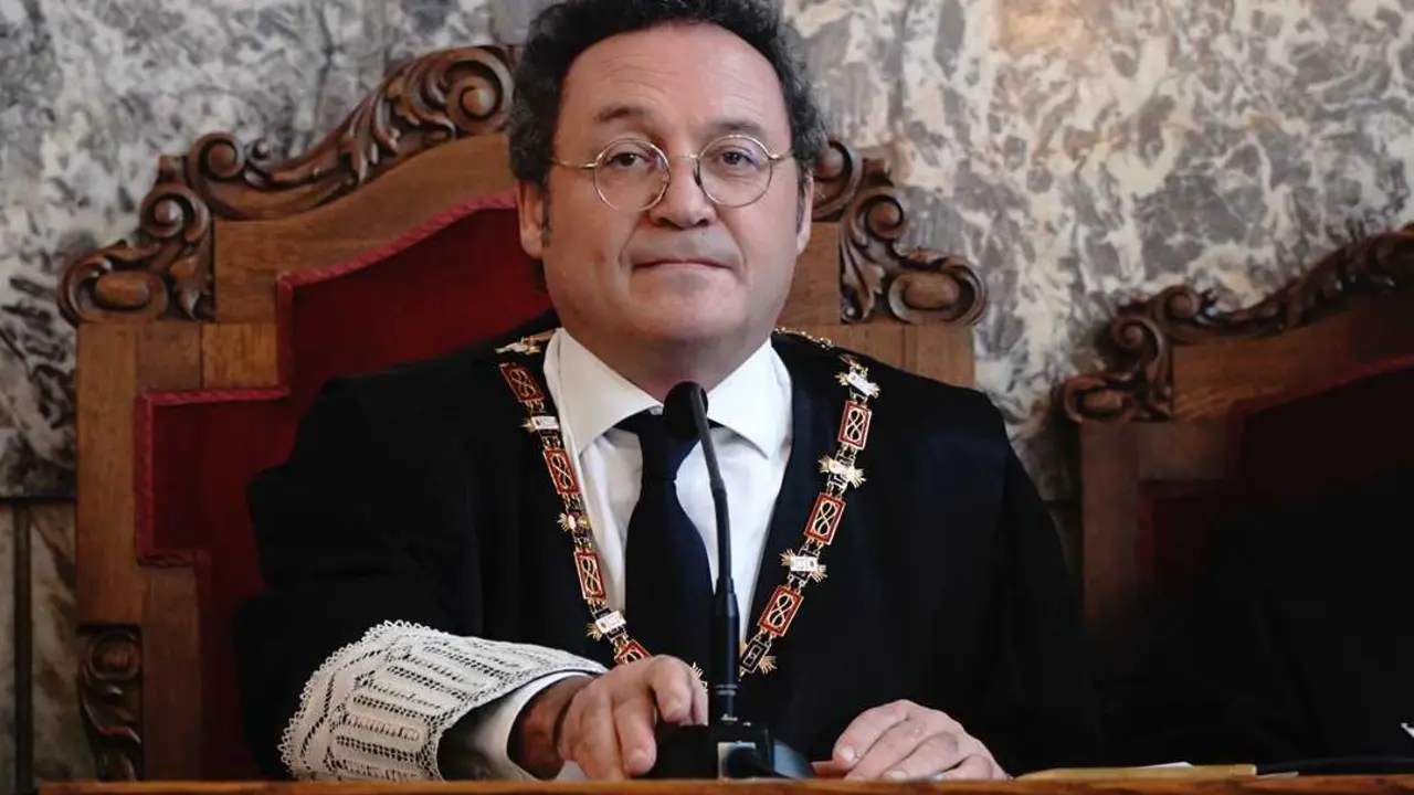 El fiscal general del Estado, &Aacute;lvaro Garc&iacute;a Ortiz, preside la toma de posesi&oacute;n de Carmen Eir&oacute; como nueva Fiscal Superior de Galicia, a 17 de noviembre de 2025. / ARCHIVO / EP