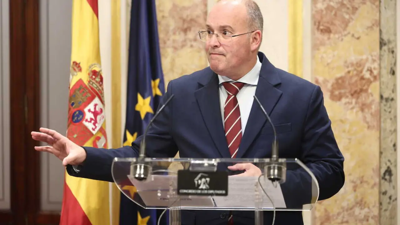 El secretario general del PP, Miguel Tellado. / EP