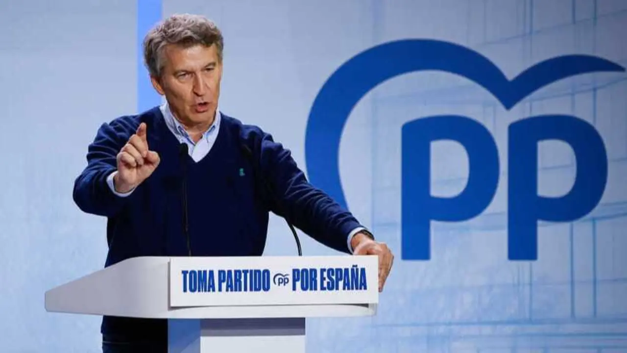 El presidente del Partido Popular, Alberto N&uacute;&ntilde;ez Feij&oacute;o. / EP