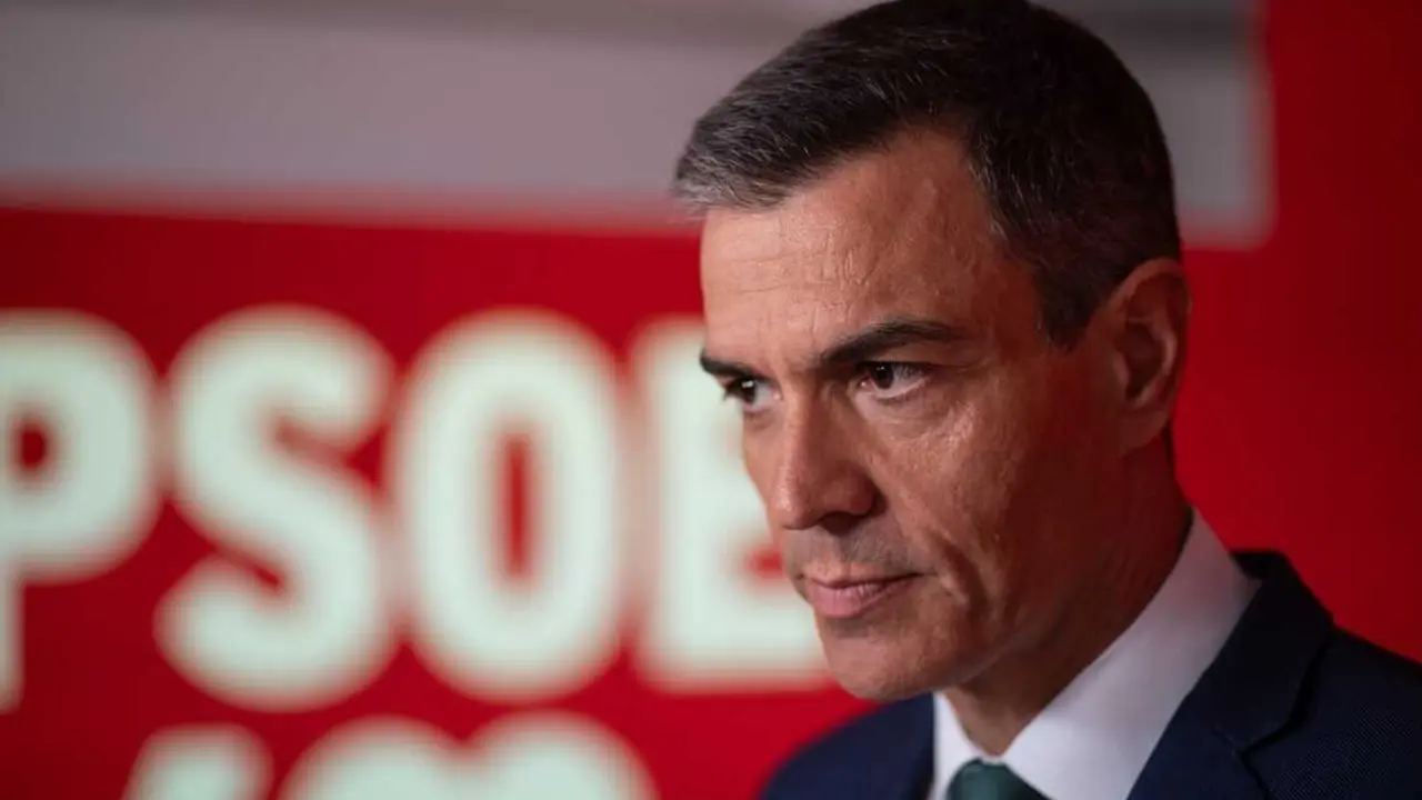 El secretario general del PSOE y presidente del Gobierno, Pedro S&aacute;nchez, durante una rueda de prensa, ttras la dimisi&oacute;n de Santos Cerd&aacute;n el pasado 12 de junio por corrupci&oacute;n. Alejandro Mart&iacute;nez V&eacute;lez / Europa Press
