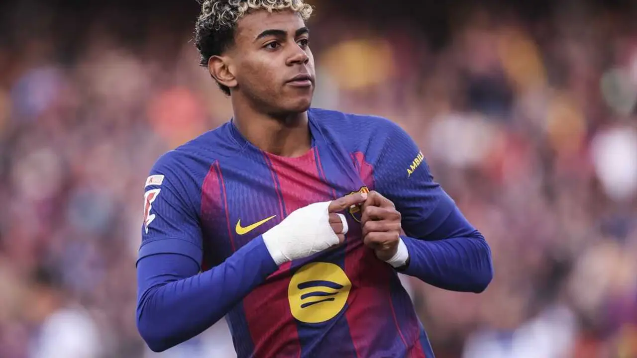 El jugador del FC Barcelona, Lamine Yamal. / EP