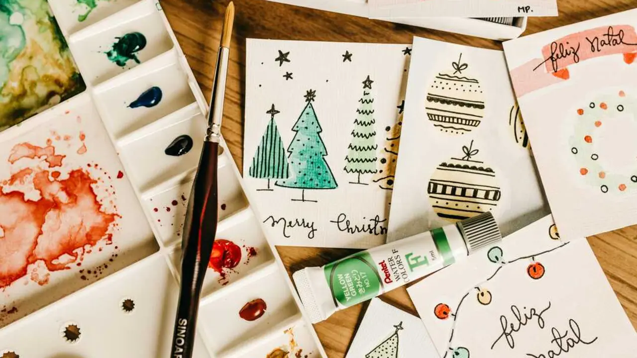 Varias postales navide&ntilde;as. / A.P.