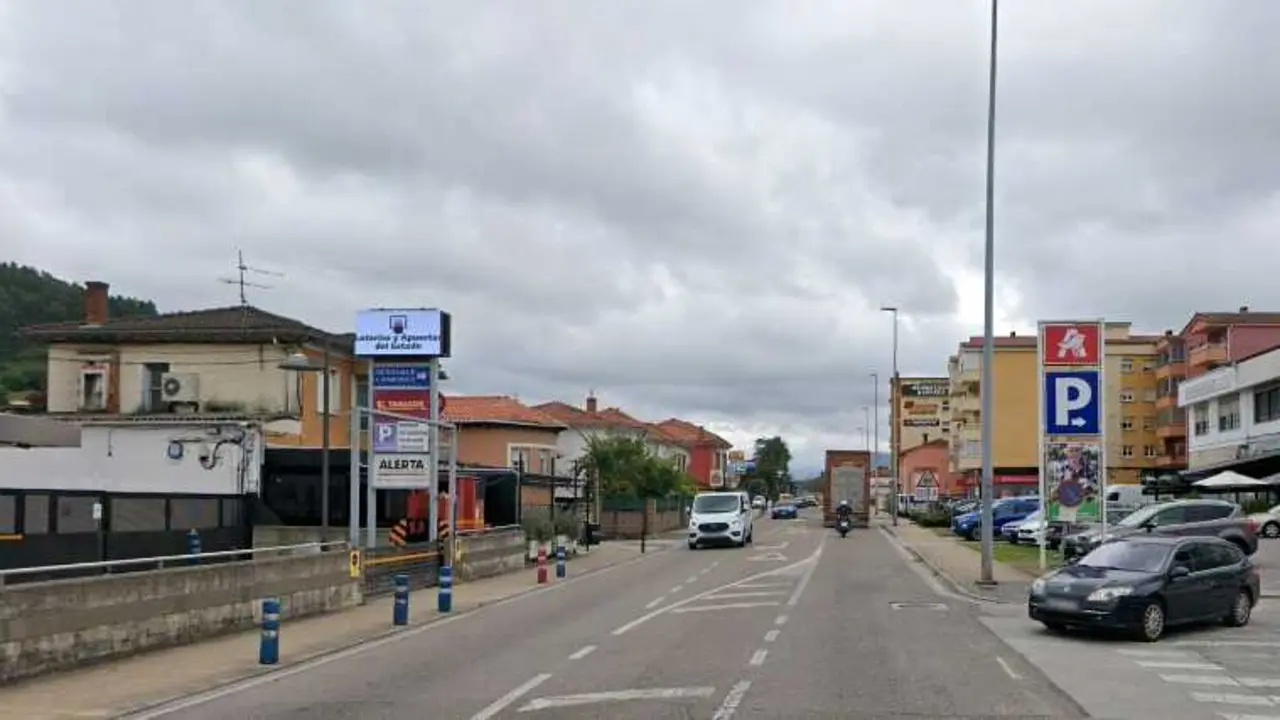 Una de las calles de Barreda. / A.E.
