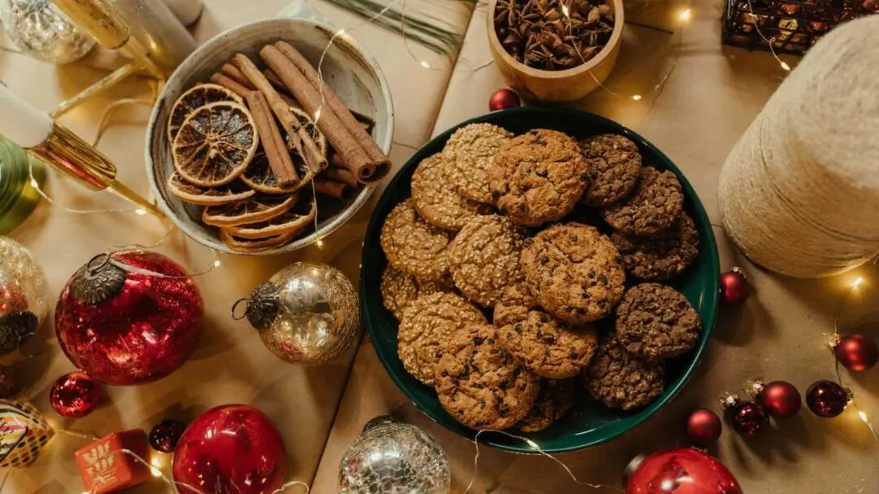 Algunos de los alimentos que ocupan las celebraciones de Navidad. / A.P.