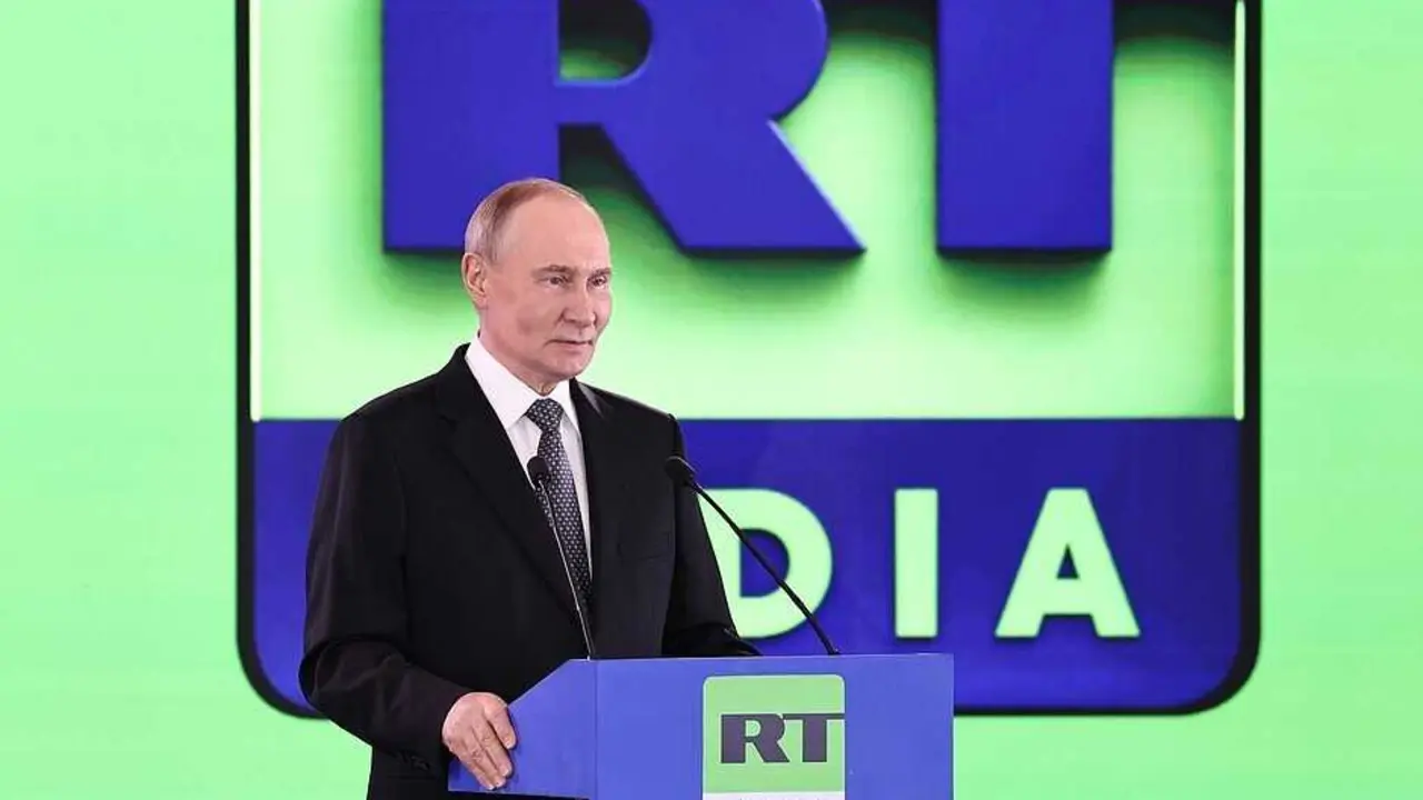El presidente ruso, Vladimir Putin, durante un acto. / EP