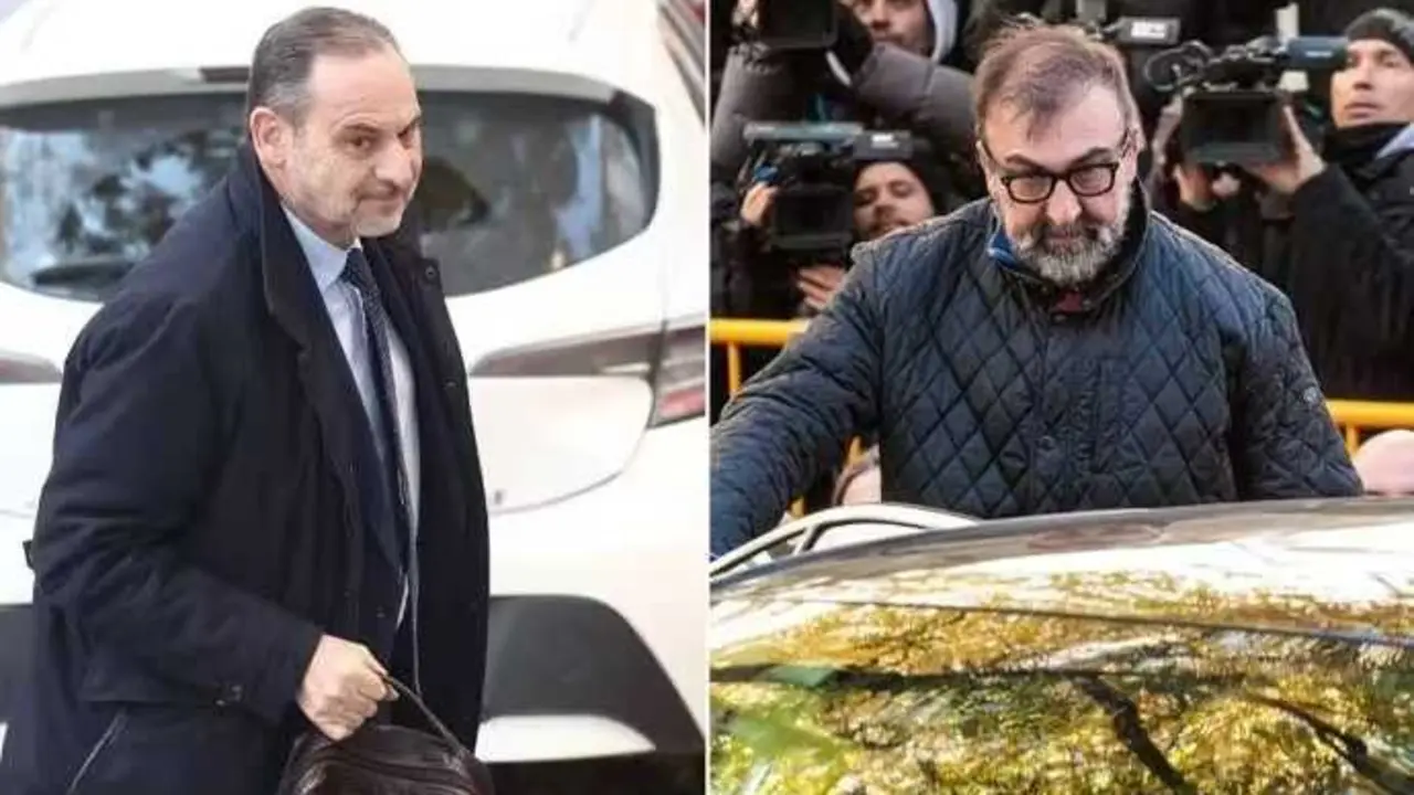 El exministro Jos&eacute; Luis Abalos y Koldo Garc&iacute;a llegan al Supremo. / EP