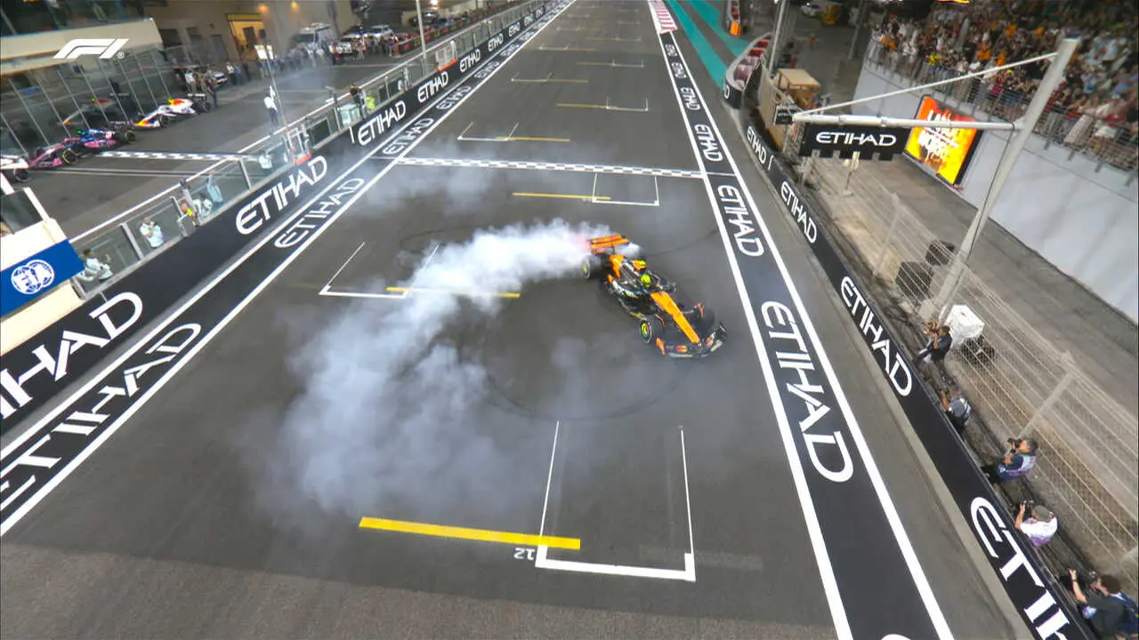 Norris se corona como campe&oacute;n del Mundo de F1. / F1