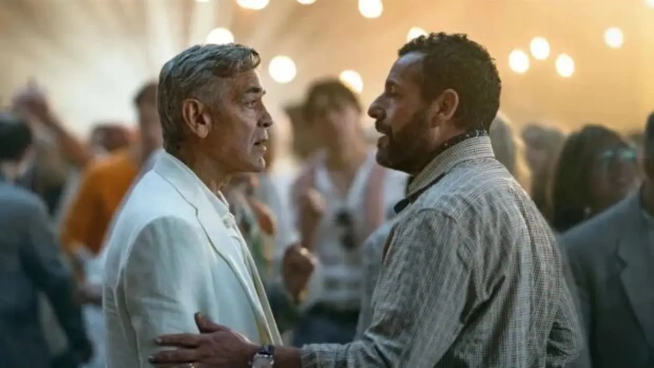 Jay Kelly es el nuevo estreno destacado de Netflix con George Clooney y Adam Sandler. / Netlix