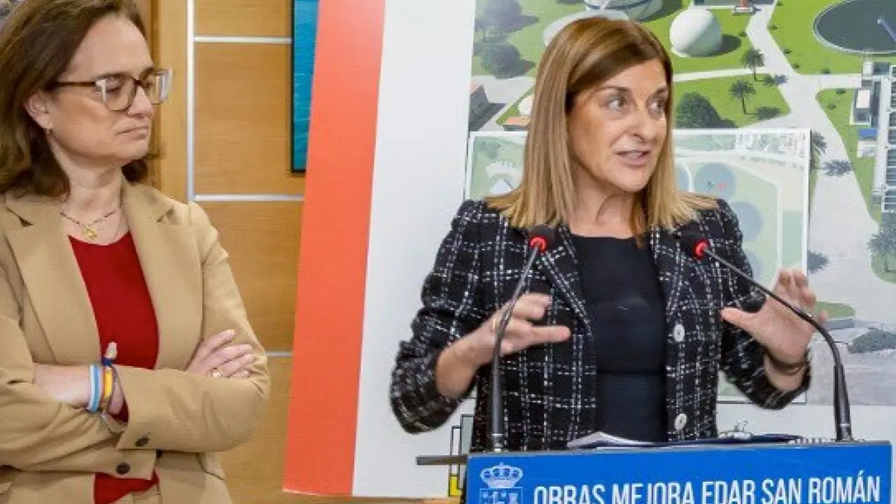 La presidenta de Cantabria, Mar&iacute;a Jos&eacute; S&aacute;enz de Buruaga, durante una comparecencia reciente en San Rom&aacute;n.