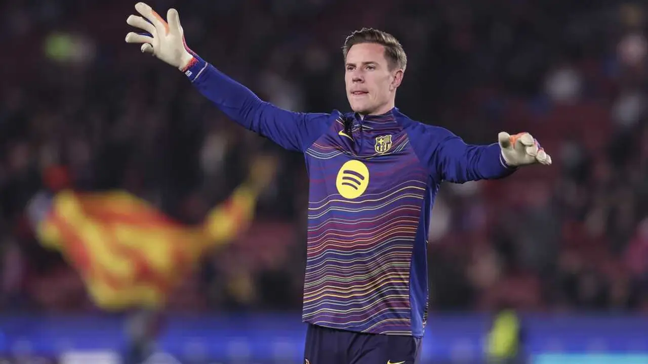El guardameta del FC Barcelona, Marc Andr&eacute; Ter Stegen