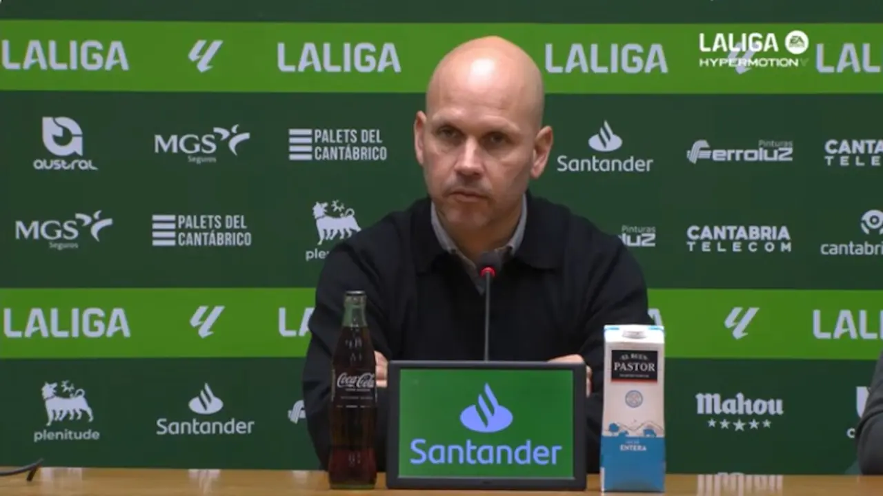 Jos&eacute; Alberto durante la rueda de prensa tras el partido contra el Legan&eacute;s.