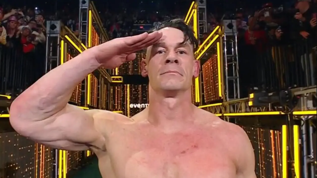 John Cena tras finalizar su etapa en la WWE. / WWE