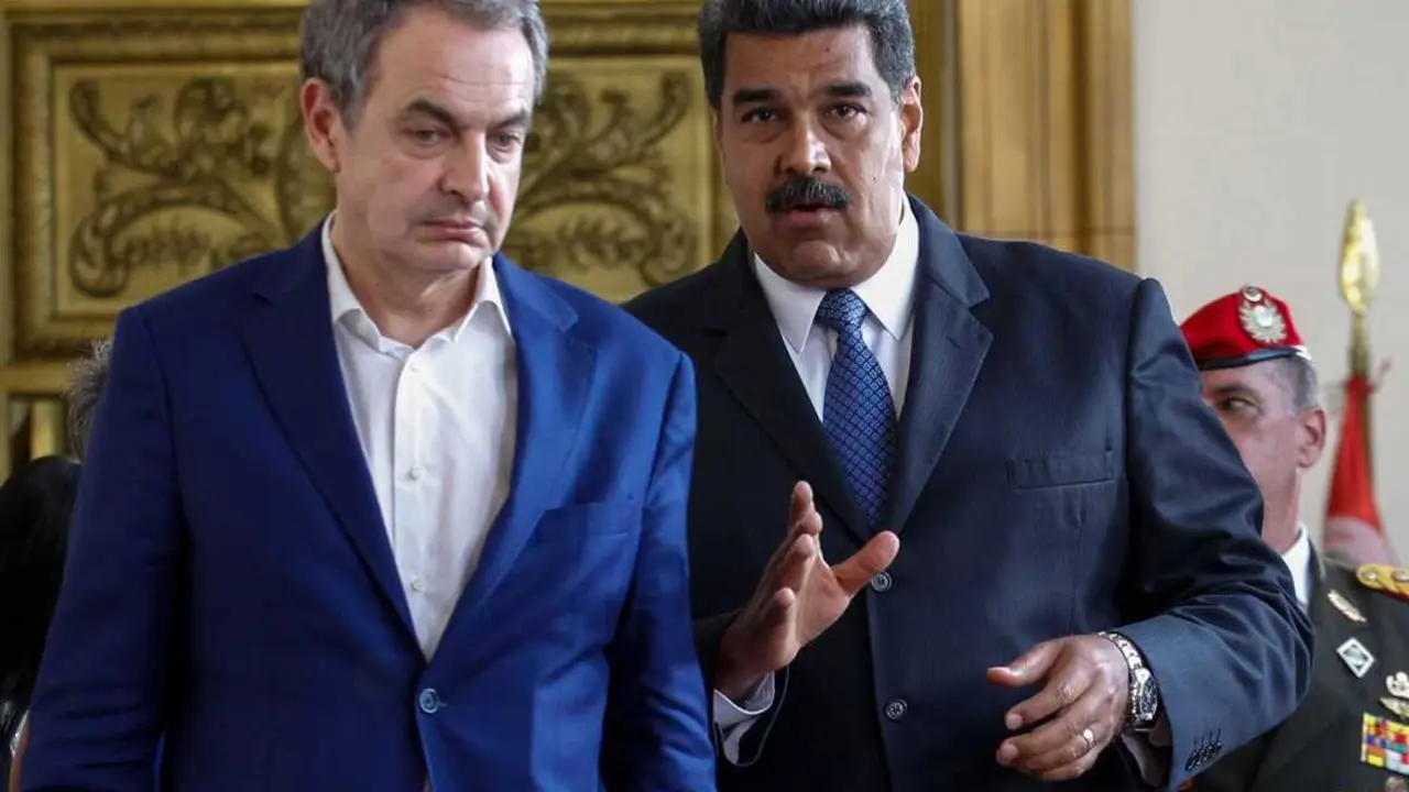 Zapatero y Maduro. / EP