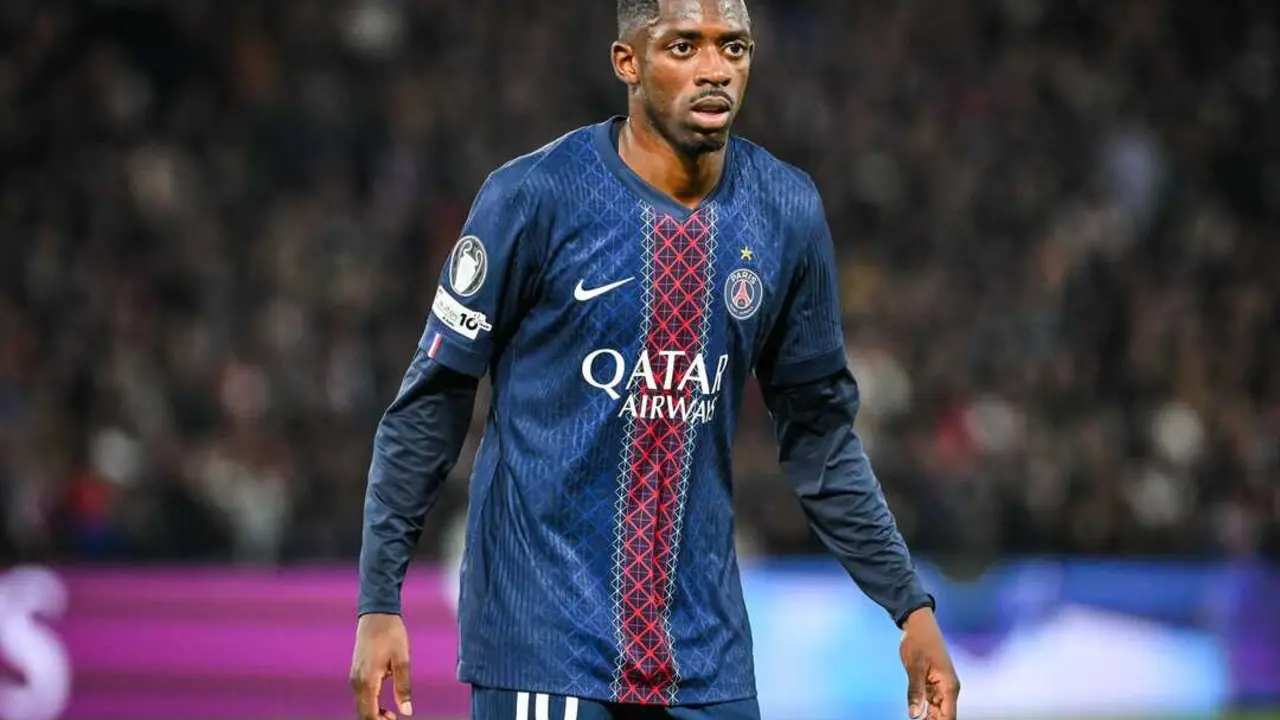 El futbolista del PSG, Ousmane Dembel&eacute; durante un partido. / EP