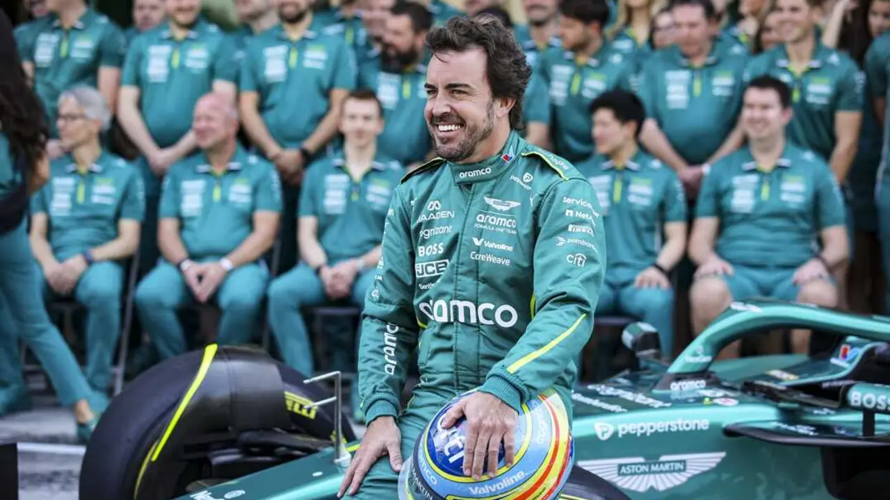 Fernando Alonso durante el GP de Abu Dhabi. / EP