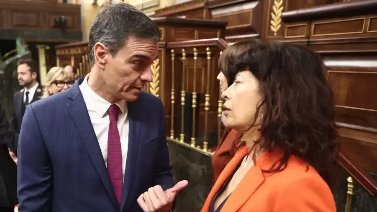 Pedro S&aacute;nchez y Ana Redondo.