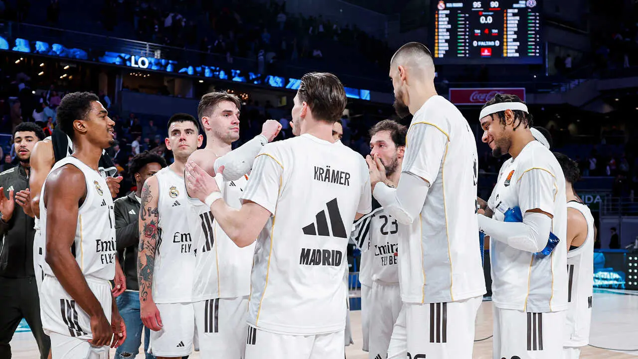 El Madrid necesita la Liga Endesa para recomponerse. / x