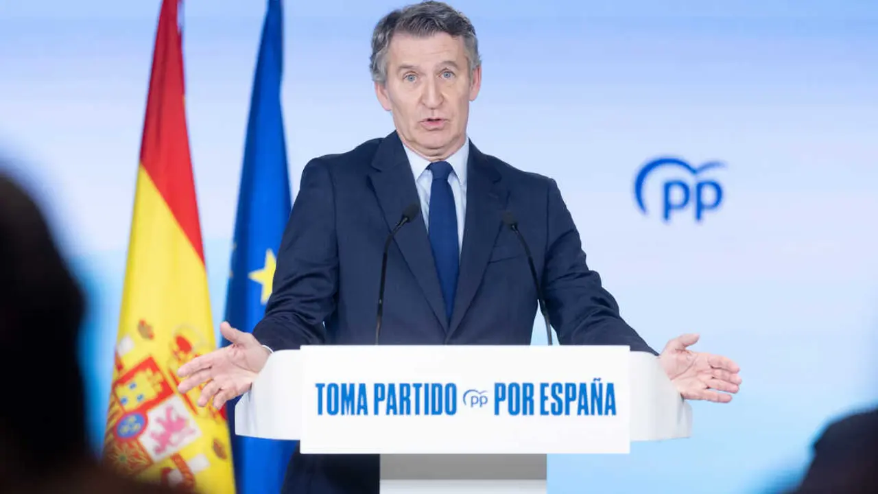 El presidente del Partido Popular, Alberto N&uacute;&ntilde;ez Feij&oacute;o. / EP