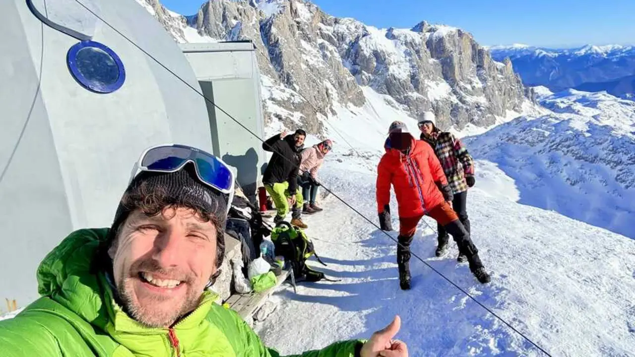 Este a&ntilde;o, Nani comparti&oacute; su pasi&oacute;n por la monta&ntilde;a con Adri&aacute;n, Tania y Oihana. / a.e