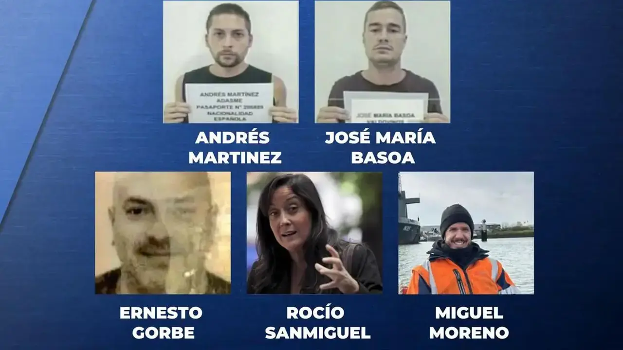 Uno investigaba el mar. Otros hac&iacute;an turismo. Una, defend&iacute;a los derechos humanos. As&iacute; son los cinco espa&ntilde;oles que pasaron de ciudadanos an&oacute;nimos a presos pol&iacute;ticos del chavismo. / TELECINCO