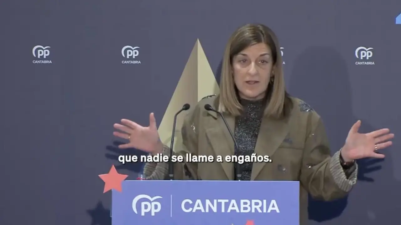 La presidenta c&aacute;ntabra, Mar&iacute;a Jos&eacute; S&aacute;enz de Buruaga, planta cara a la propuesta de financiaci&oacute;n auton&oacute;mica que, seg&uacute;n denuncia, castiga a Cantabria.