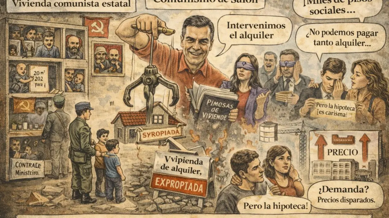 Comunismo de sal&oacute;n.