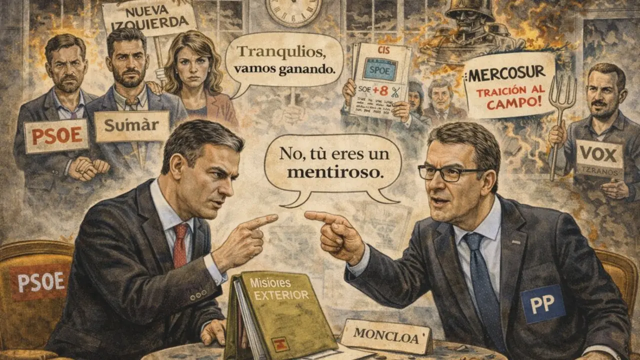 Sanchez y Feijoo.
