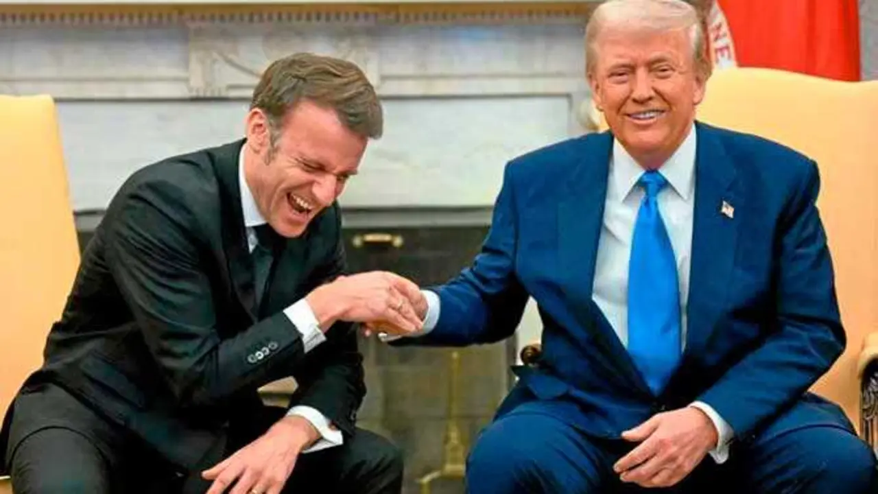 Donald Trump, presidente de Estados Unidos, comenz&oacute; su visita de 48 horas a Par&iacute;s, este s&aacute;bado, reuni&eacute;ndose con su anfitri&oacute;n Emmanuel Macron, presidente de Francia, un antiguo amigo que reprendi&oacute; en Twitter a los pocos minutos de aterrizar en la capital francesa.