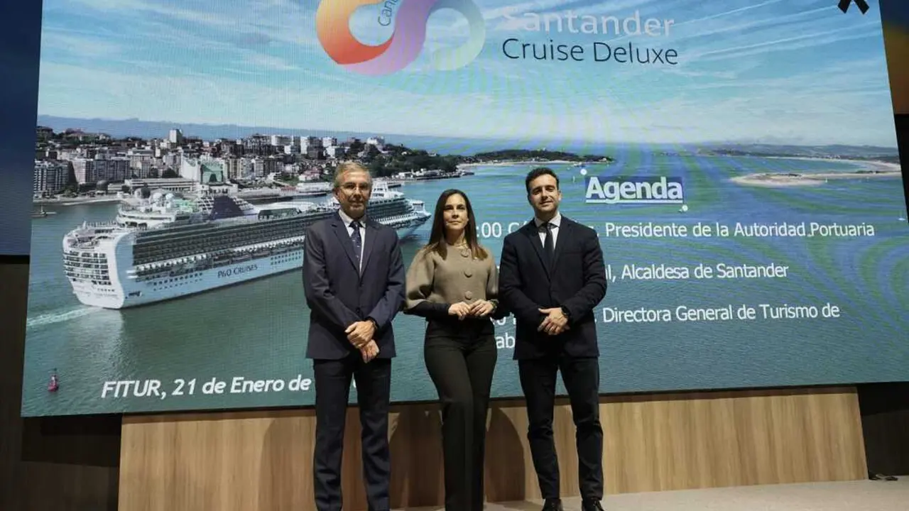 Santander prev&eacute; aumentar en m&aacute;s de un 50% las escalas de cruceros en 2026. / APS