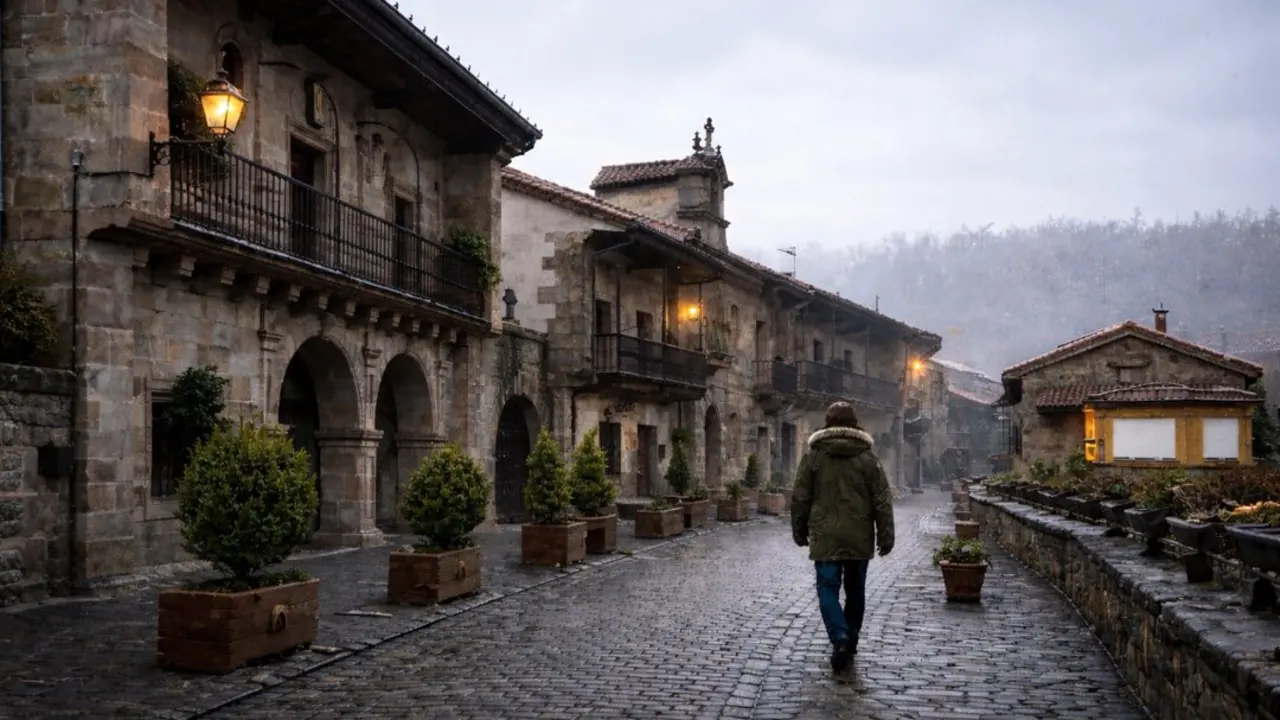 Ubicado en Cantabria, este pueblo sorprende por concentrar todo su atractivo en una sola v&iacute;a. / I.A.