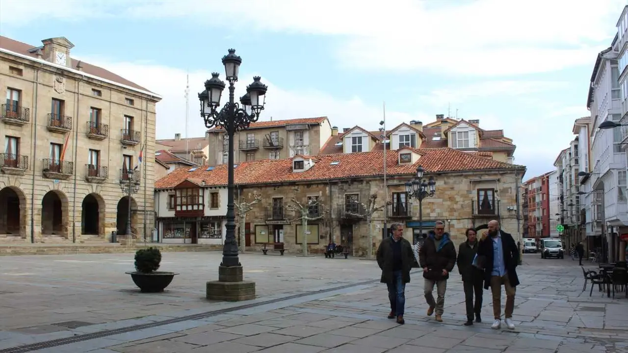 Vista del Ayuntamiento de Reinosa. / A.R.