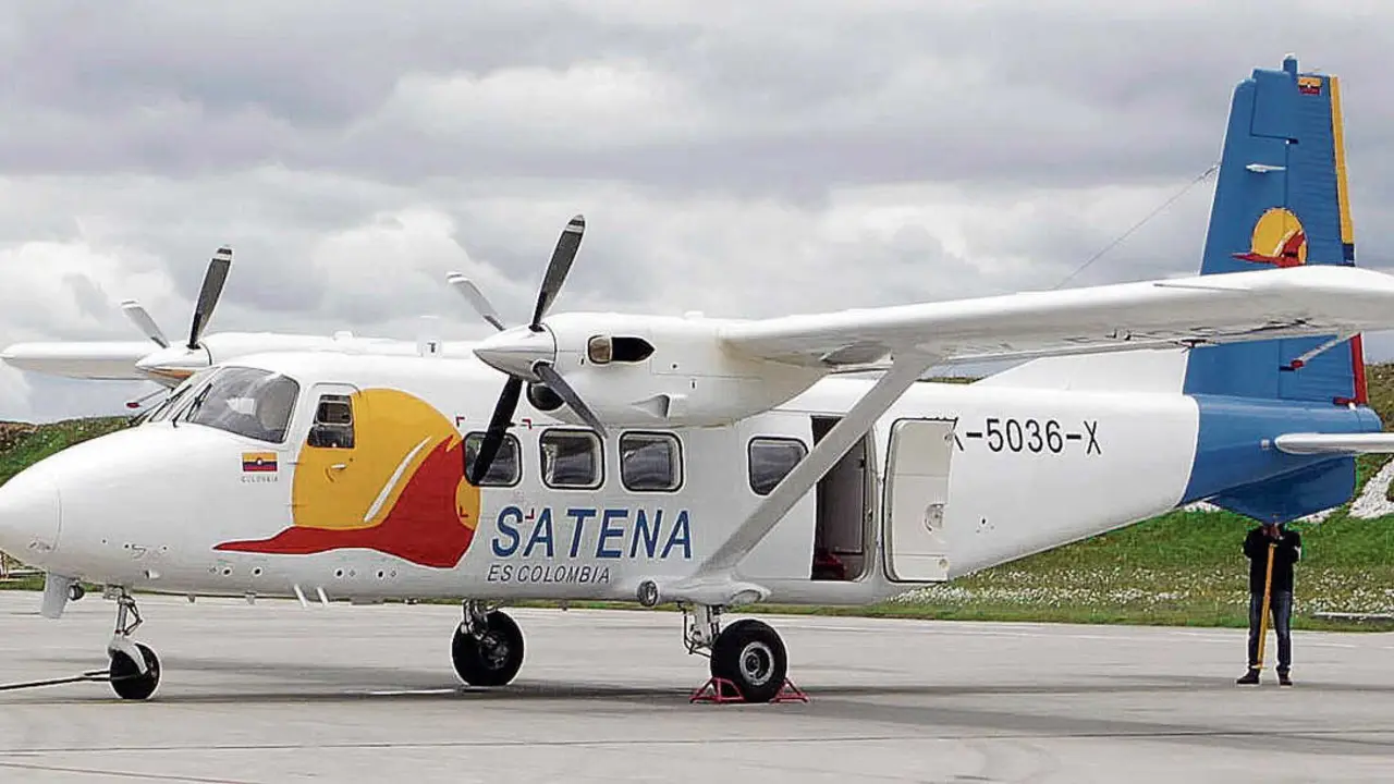 La aeronave Beechcraft 1900 perdi&oacute; comunicaci&oacute;n con la torre de control a las 11:54, doce minutos despu&eacute;s del despegue. / EP